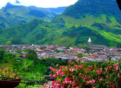 Vista panorámica de Jardín, Antioquia
